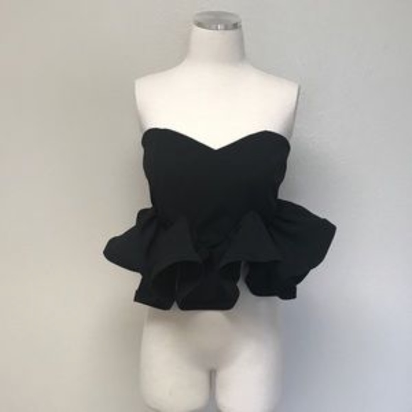 Sweetheart Top - Black - Picture 6 of 7